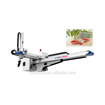 Guangdong manufacturer telescopic robot arm take out 3 axis disposable rectangle 800ml food container